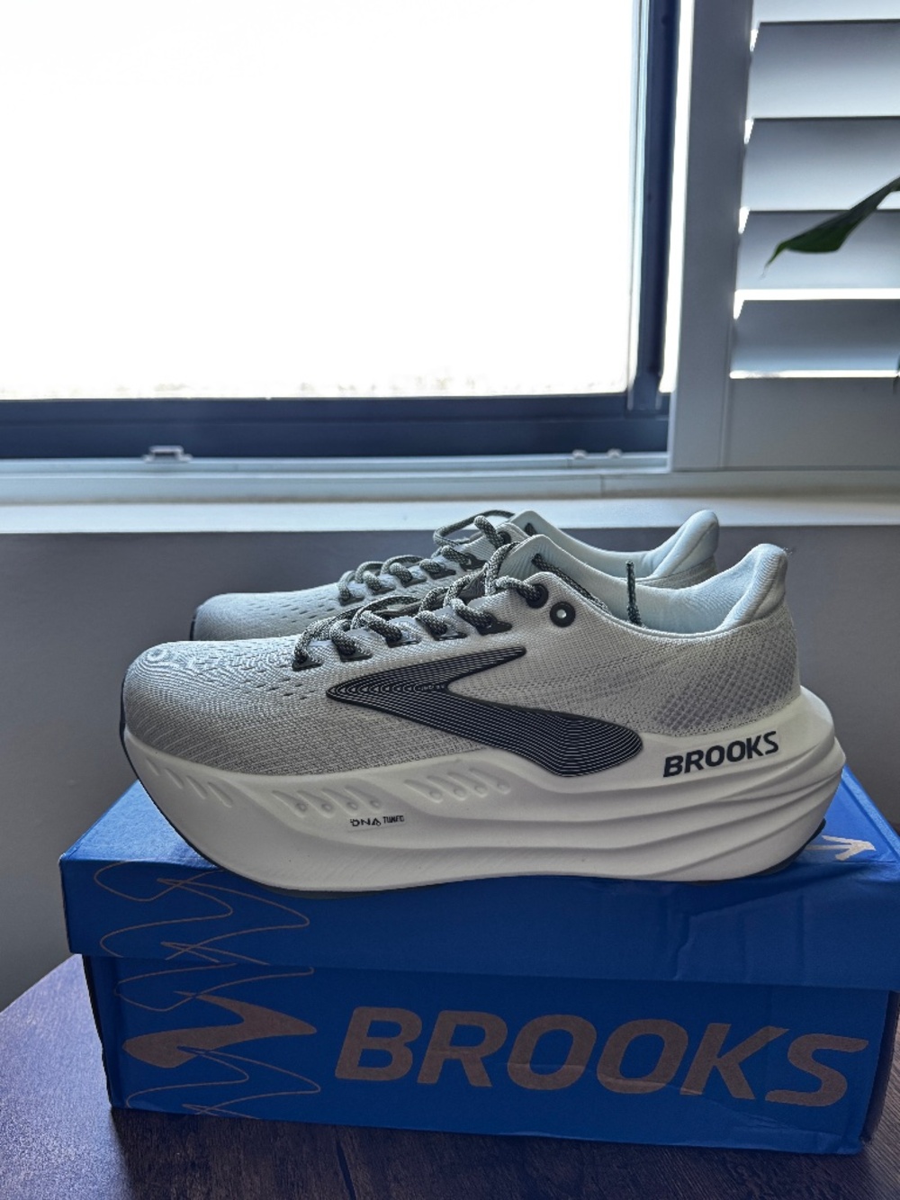 Brooks Glycerin max size 9 grey/dusty olive/tea NWT